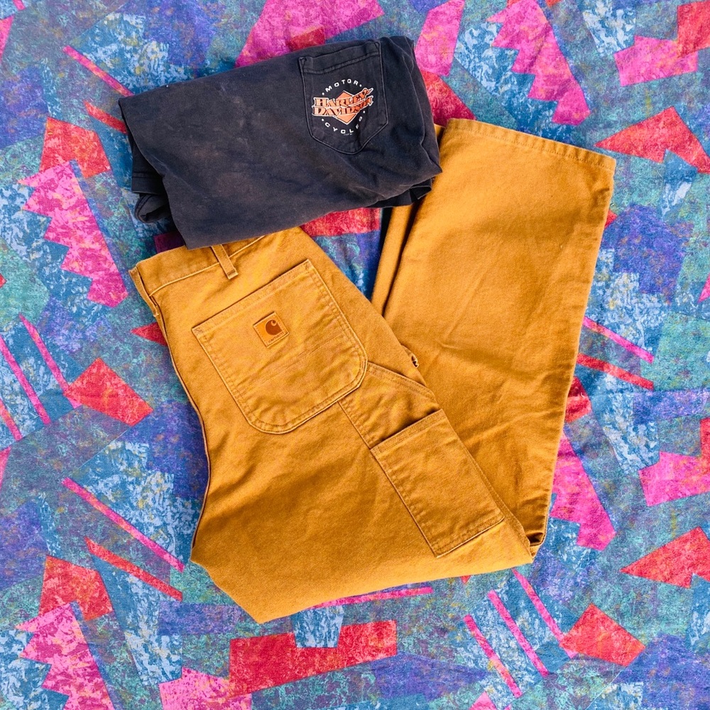 Carhartt Brown Work Pants